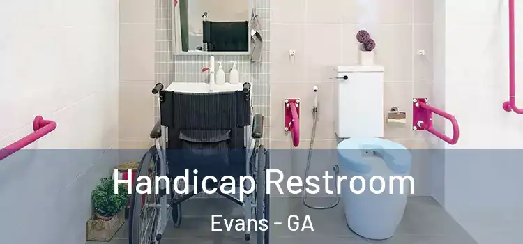 Handicap Restroom Evans - GA